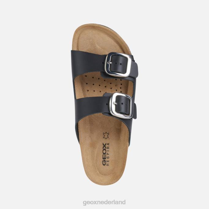 Geox brionia hoge vrouw 282Z558 zwart