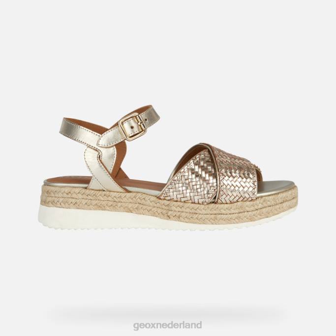 Geox eolie vrouw 282Z204 licht goud