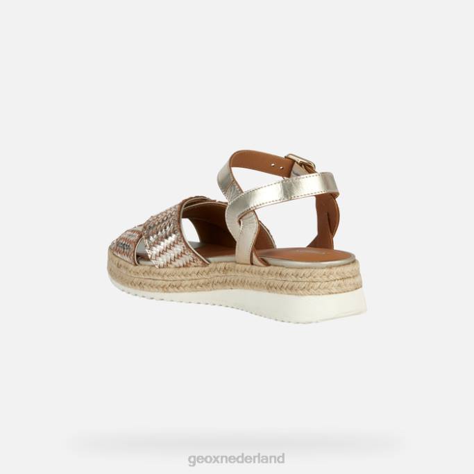 Geox eolie vrouw 282Z204 licht goud
