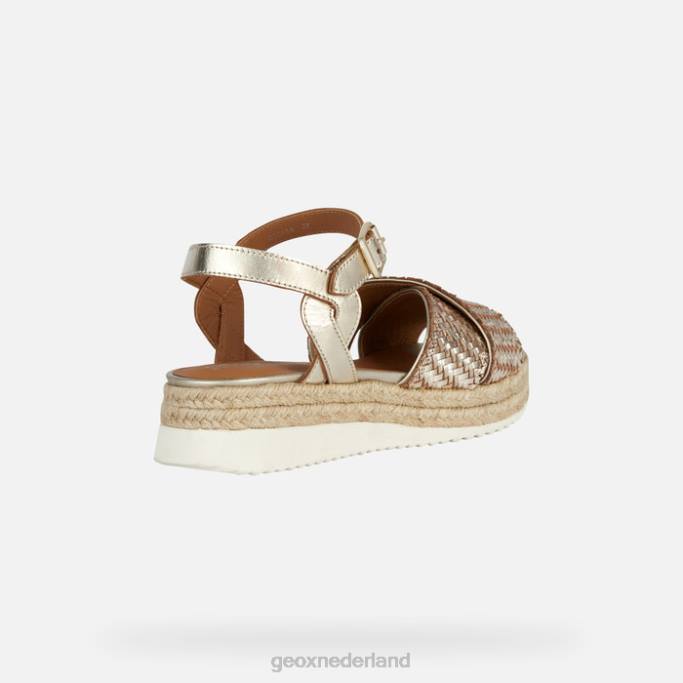 Geox eolie vrouw 282Z204 licht goud