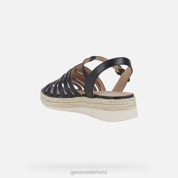 Geox eolie vrouw 282Z531 zwart