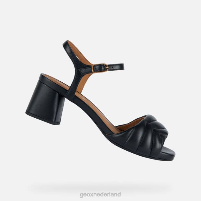 Geox genziana midden vrouw 282Z1676 zwart