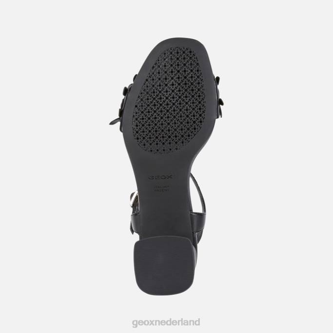 Geox genziana midden vrouw 282Z423 zwart