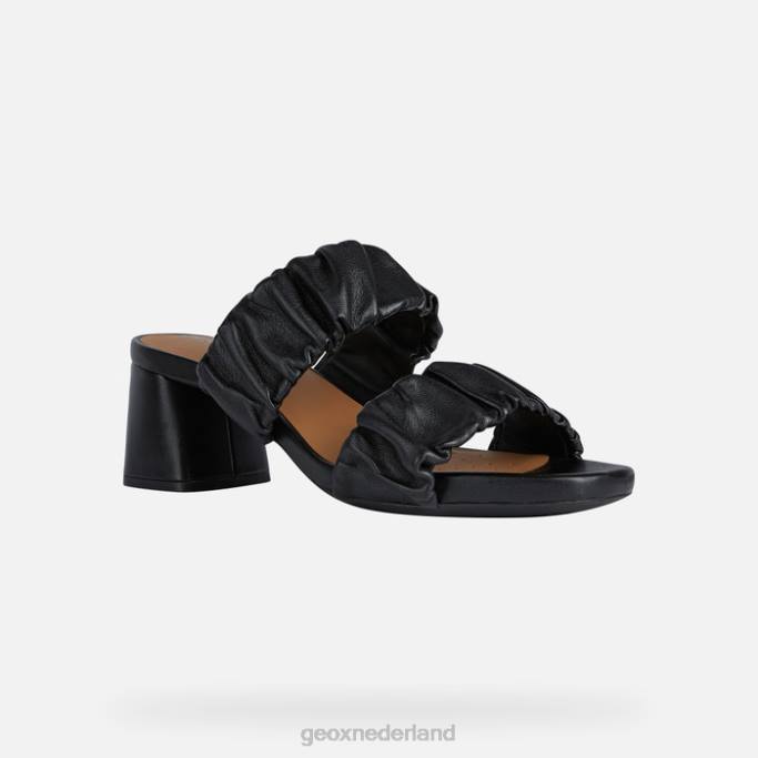 Geox genziana midden vrouw 282Z547 zwart