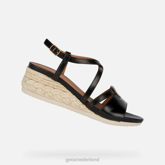 Geox ischia corda-vrouw 282Z143 zwart