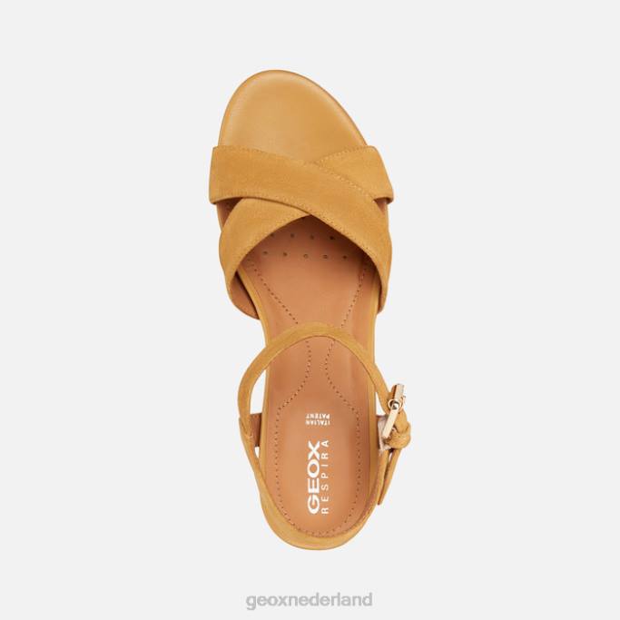 Geox ischia corda-vrouw 282Z1677 mosterd