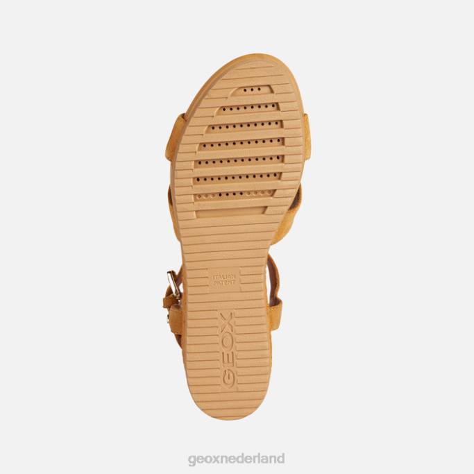 Geox ischia corda-vrouw 282Z1677 mosterd