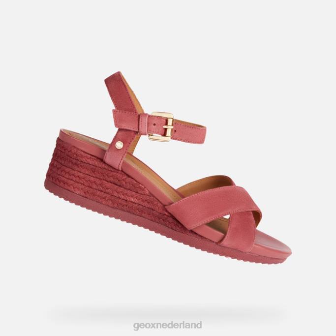 Geox ischia corda-vrouw 282Z1679 donker fuchsia