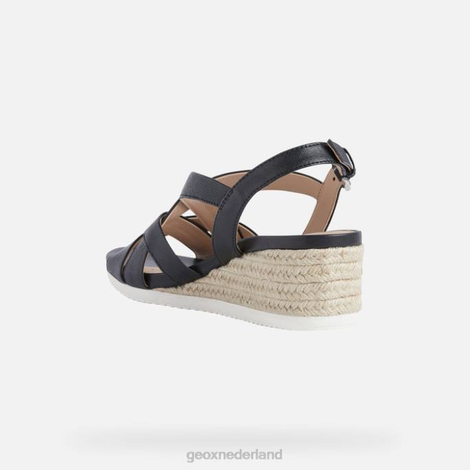 Geox ischia corda-vrouw 282Z454 zwart