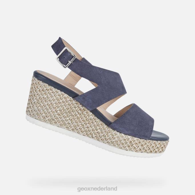 Geox lipari-vrouw 282Z533 donkere spijkerbroek