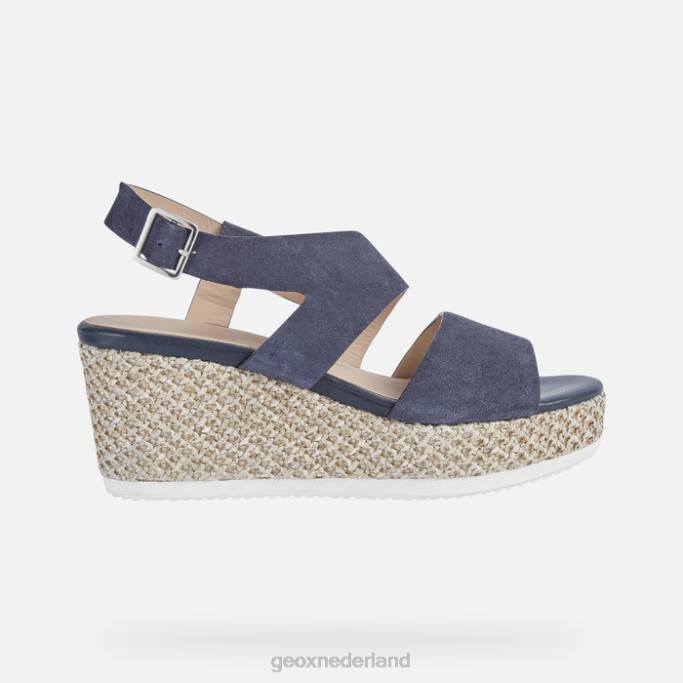 Geox lipari-vrouw 282Z533 donkere spijkerbroek