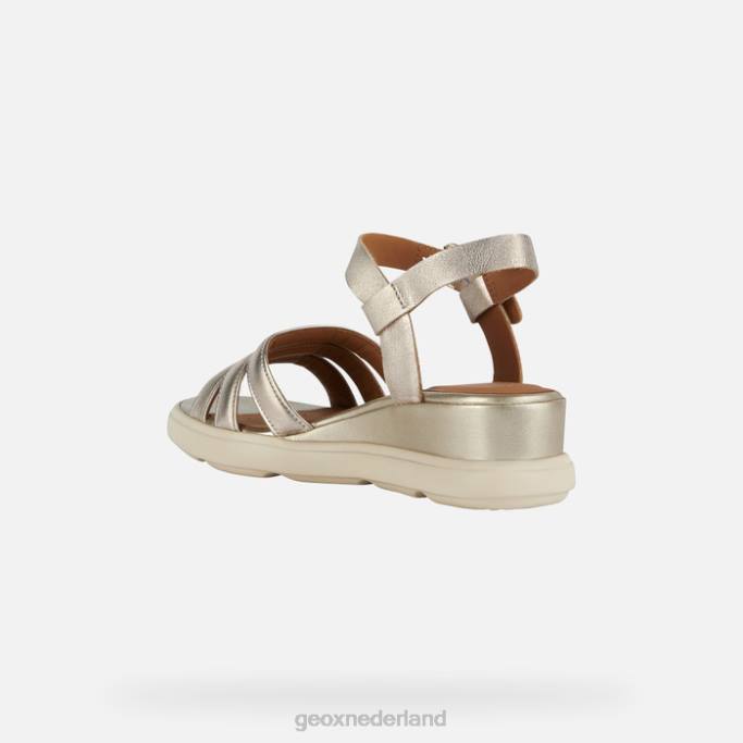 Geox pisa-vrouw 282Z188 licht goud