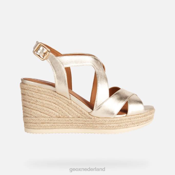 Geox ponza vrouw 282Z158 licht goud