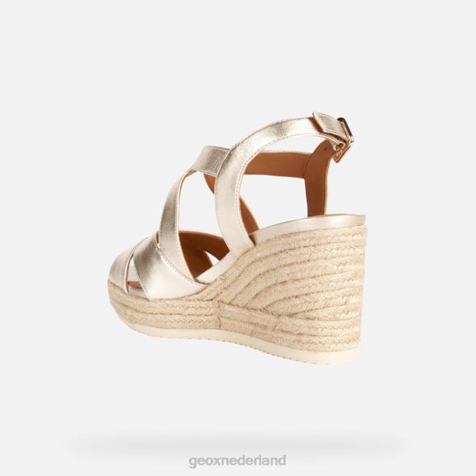 Geox ponza vrouw 282Z158 licht goud