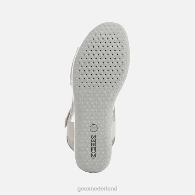 Geox sandaal vega vrouw 282Z457 lichtgrijs/licht avio