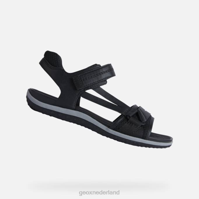 Geox sandaal vega vrouw 282Z458 zwart