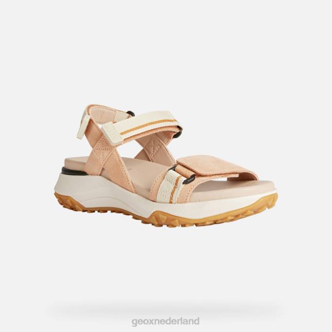 Geox sorapis greep vrouw 282Z170 perzik/beige