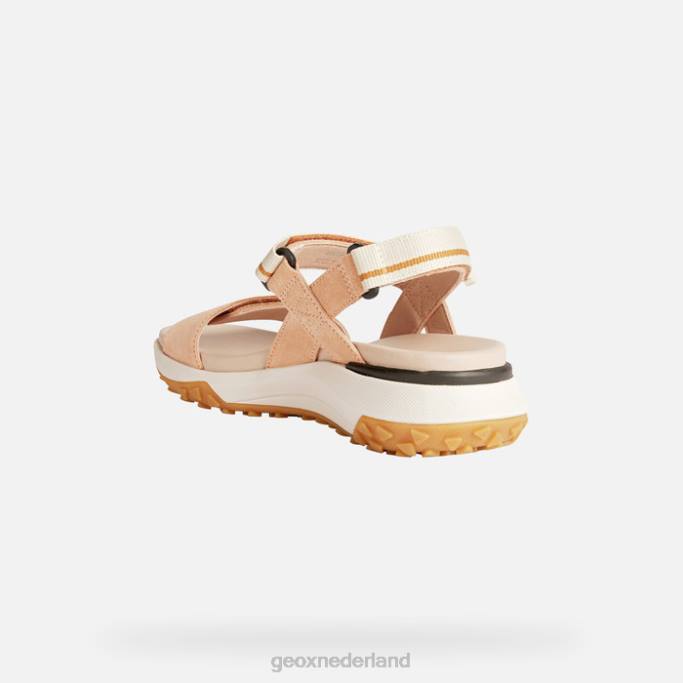 Geox sorapis greep vrouw 282Z170 perzik/beige