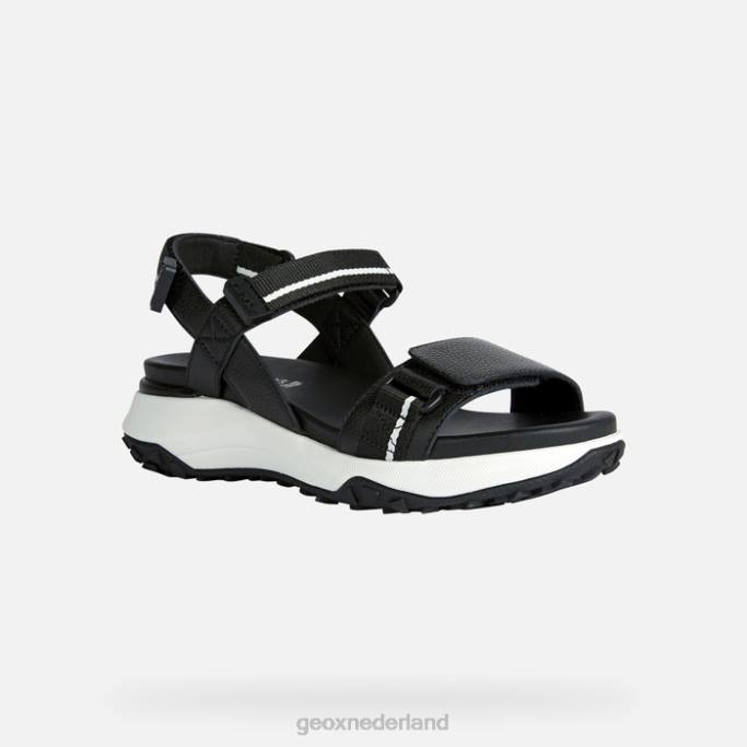 Geox sorapis greep vrouw 282Z77 zwart