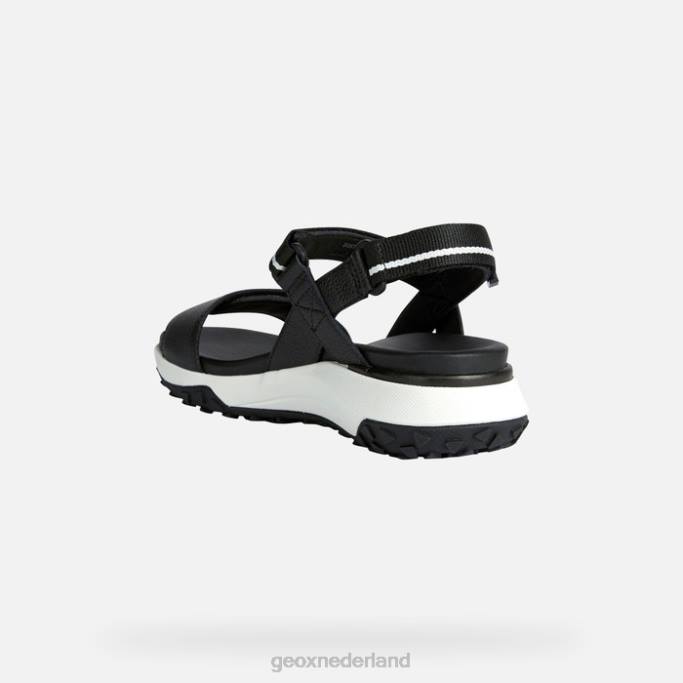 Geox sorapis greep vrouw 282Z77 zwart