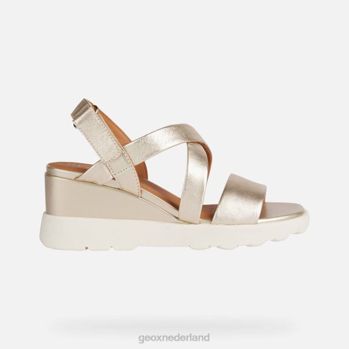 Geox spherica ec6 vrouw 282Z87 licht goud