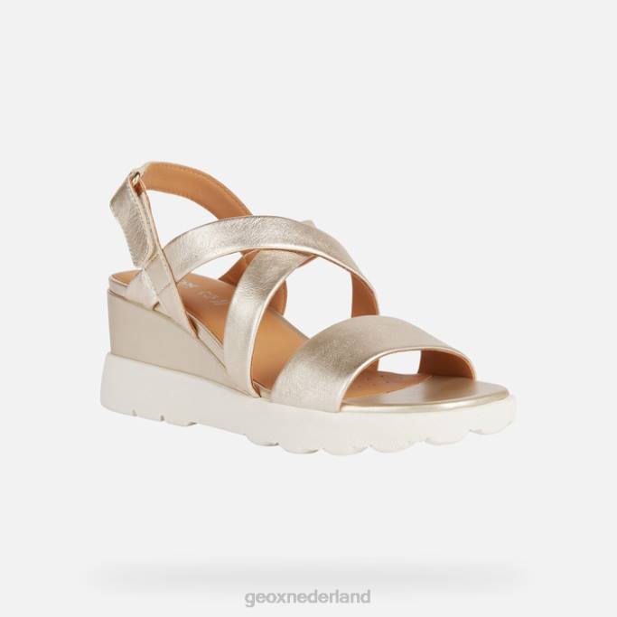 Geox spherica ec6 vrouw 282Z87 licht goud