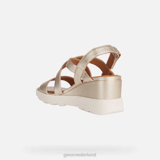 Geox spherica ec6 vrouw 282Z87 licht goud