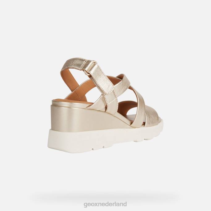 Geox spherica ec6 vrouw 282Z87 licht goud