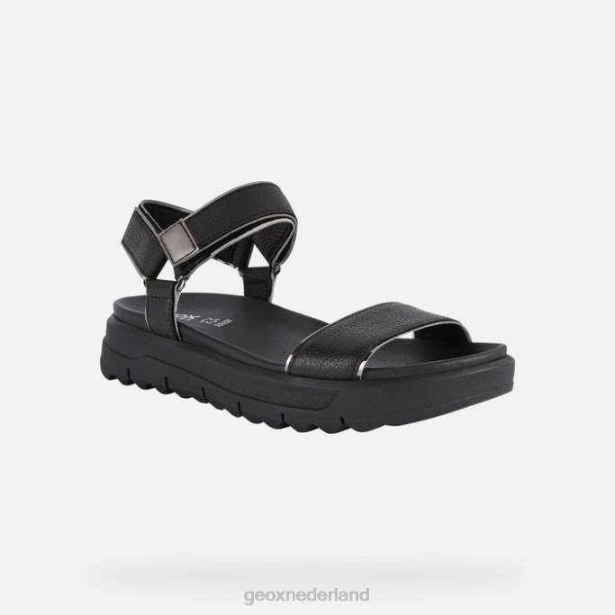 Geox xen 2.1s vrouw 282Z140 zwart lood