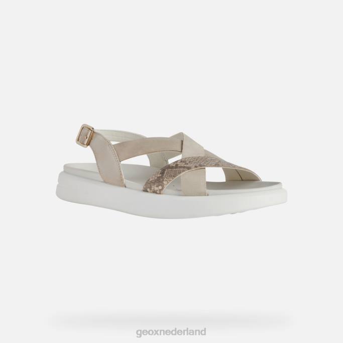 Geox xen 2s vrouw 282Z560 licht taupe/huid