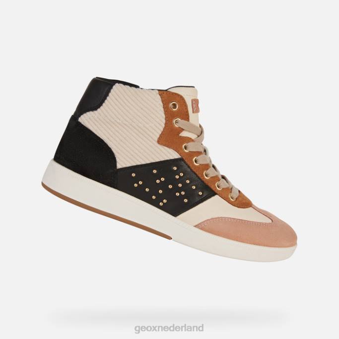 Geox Meleda vrouw 282Z396 crème/zwart