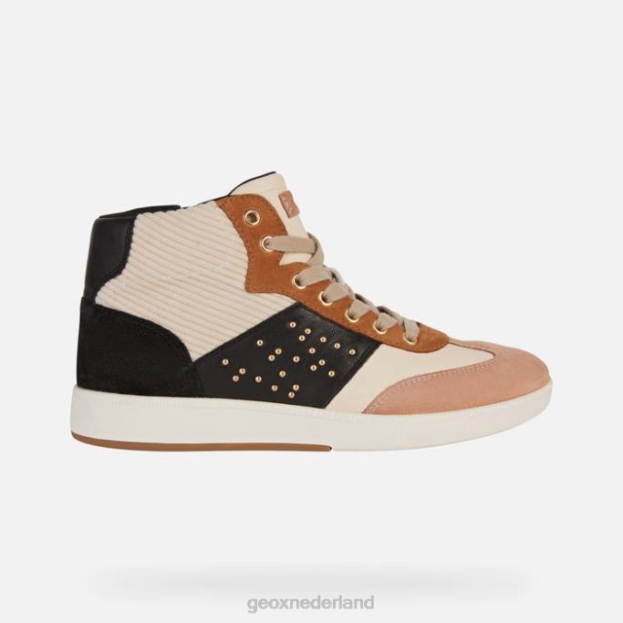 Geox Meleda vrouw 282Z396 crème/zwart