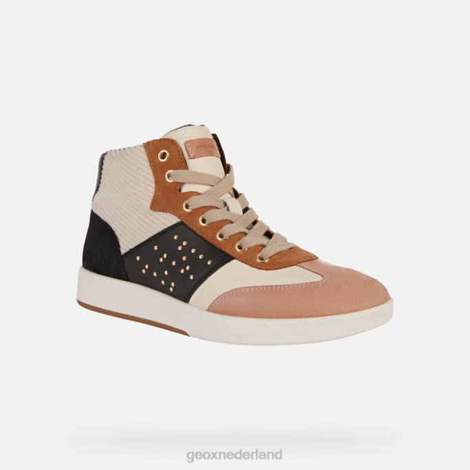 Geox Meleda vrouw 282Z396 crème/zwart