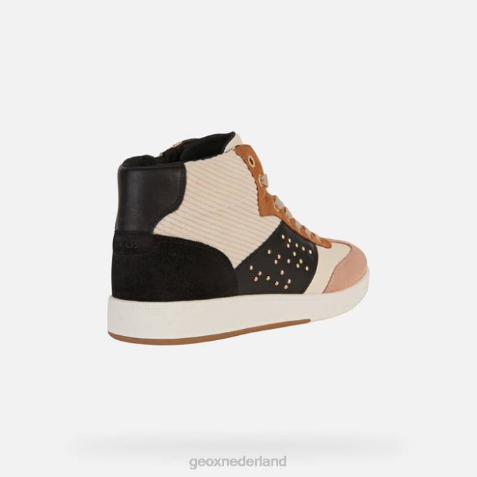 Geox Meleda vrouw 282Z396 crème/zwart