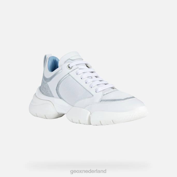 Geox adapter met vrouw 282Z1672 wit