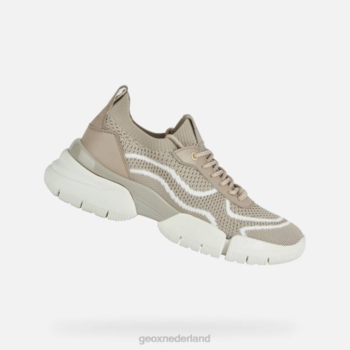 Geox adapter met vrouw 282Z79 licht taupe