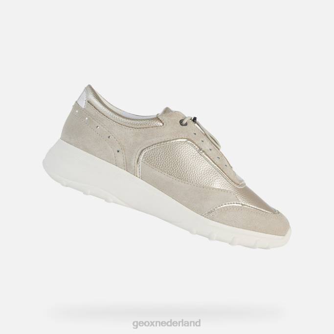 Geox allenie vrouw 282Z518 licht goud/licht taupe
