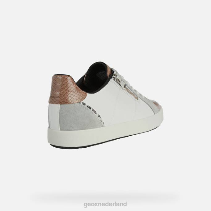 Geox bloeiende vrouw 282Z451 wit/lichtgrijs