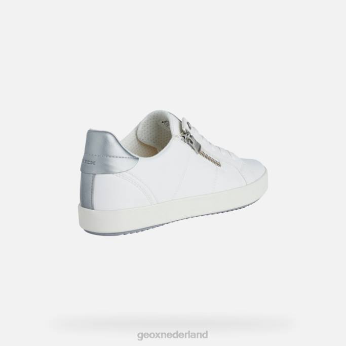 Geox bloeiende vrouw 282Z493 wit zilver