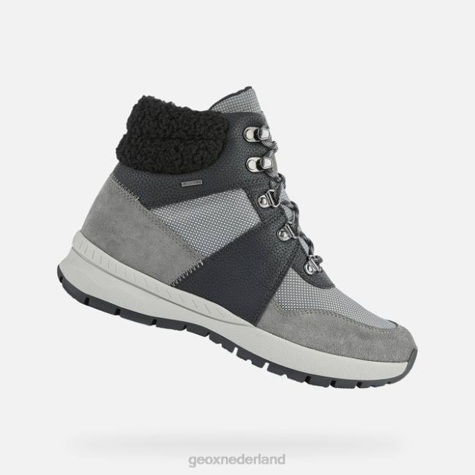 Geox braies abx vrouw 282Z225 donker grijs