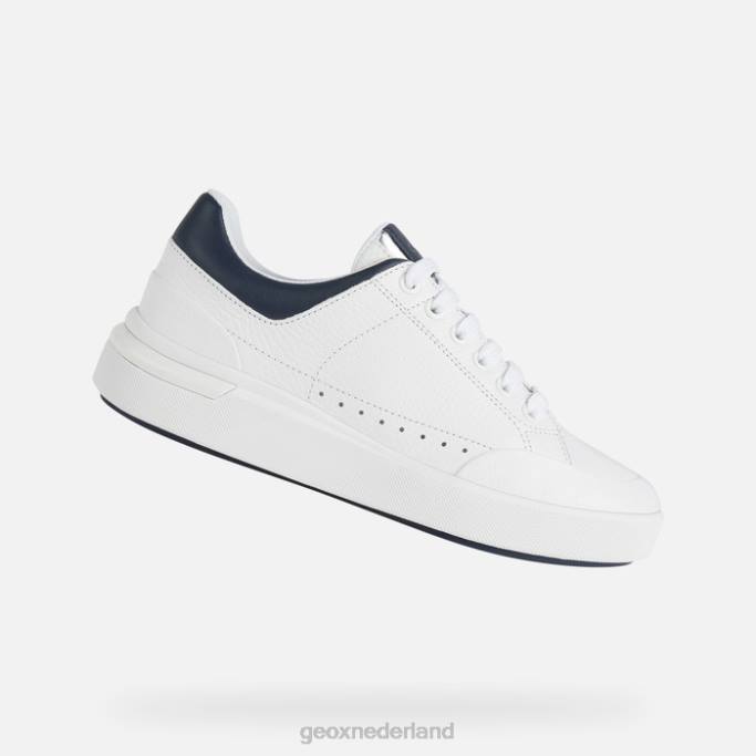 Geox dalyla vrouw 282Z95 wit/donkere spijkerbroek