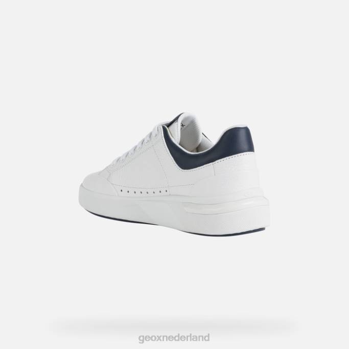 Geox dalyla vrouw 282Z95 wit/donkere spijkerbroek