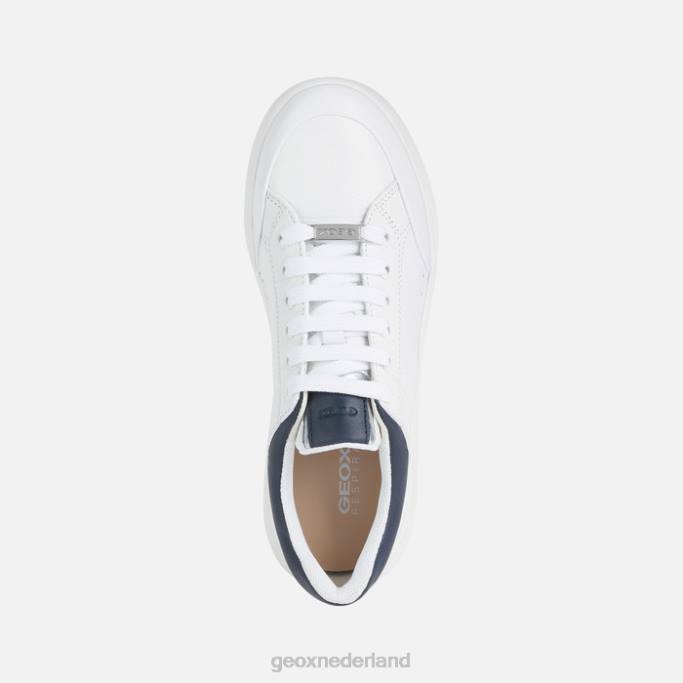 Geox dalyla vrouw 282Z95 wit/donkere spijkerbroek