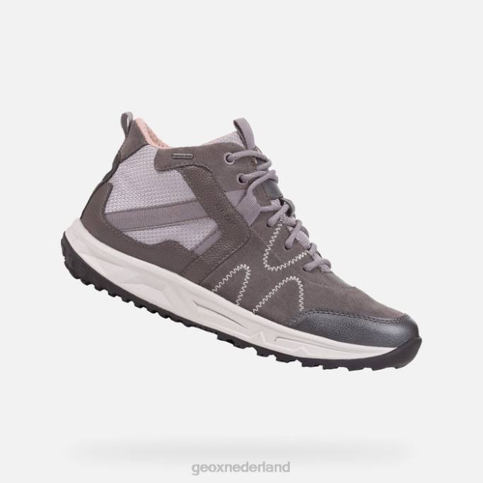 Geox delray abx-vrouw 282Z262 donkergrijs/lichtgrijs