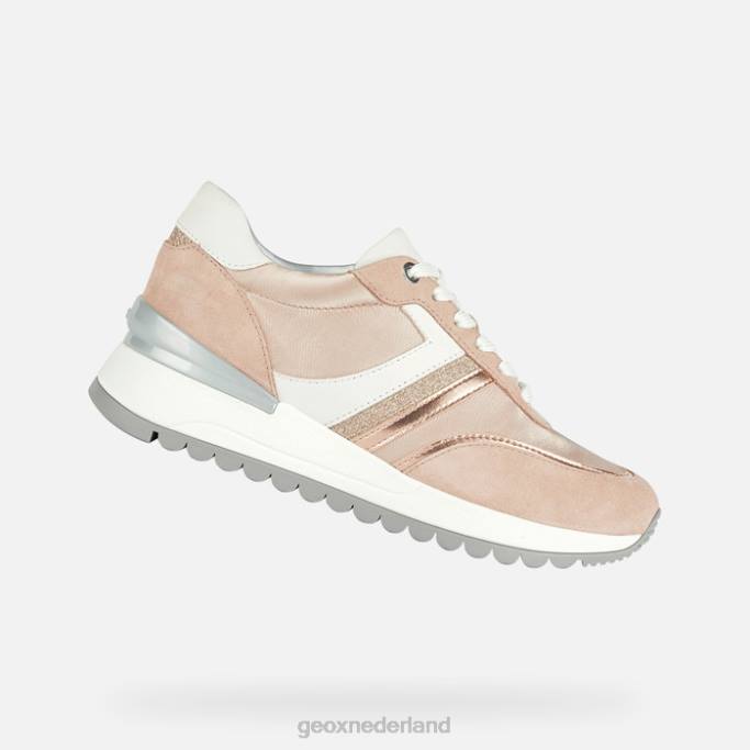 Geox desya vrouw 282Z179 rosé goud/naakt