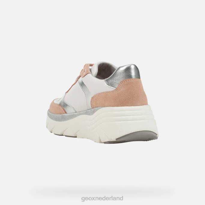 Geox diamant vrouw 282Z224 wit/naakt