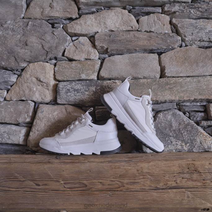 Geox falena abx vrouw 282Z429 wit/gebroken wit