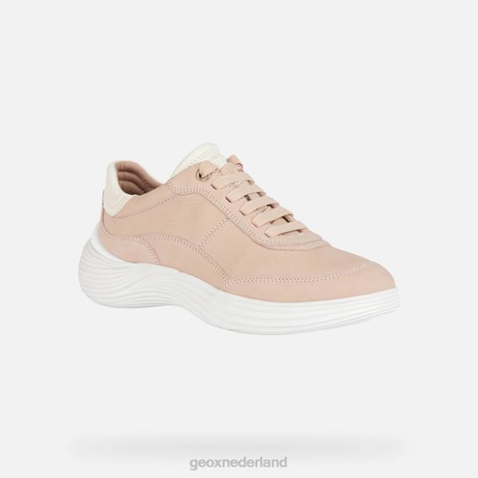 Geox fluctis vrouw 282Z92 naakt/wit