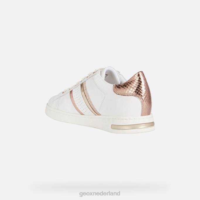 Geox jayen vrouw 282Z145 wit/rosé goud