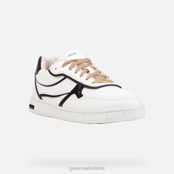 Geox jayen vrouw 282Z296 wit Zwart